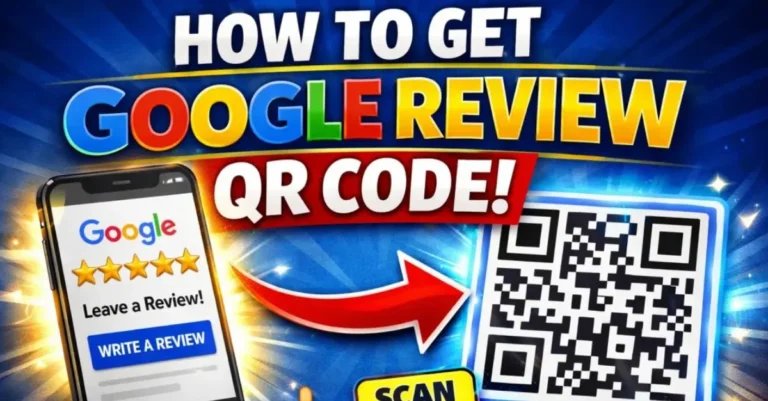 How to get google review qr code