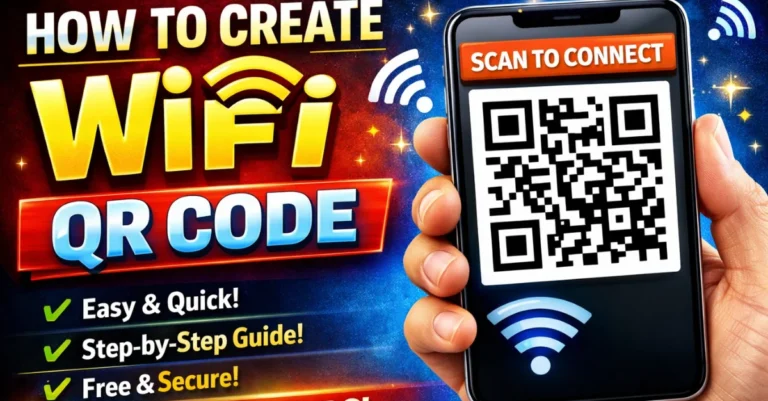 how to create qr code for wifi